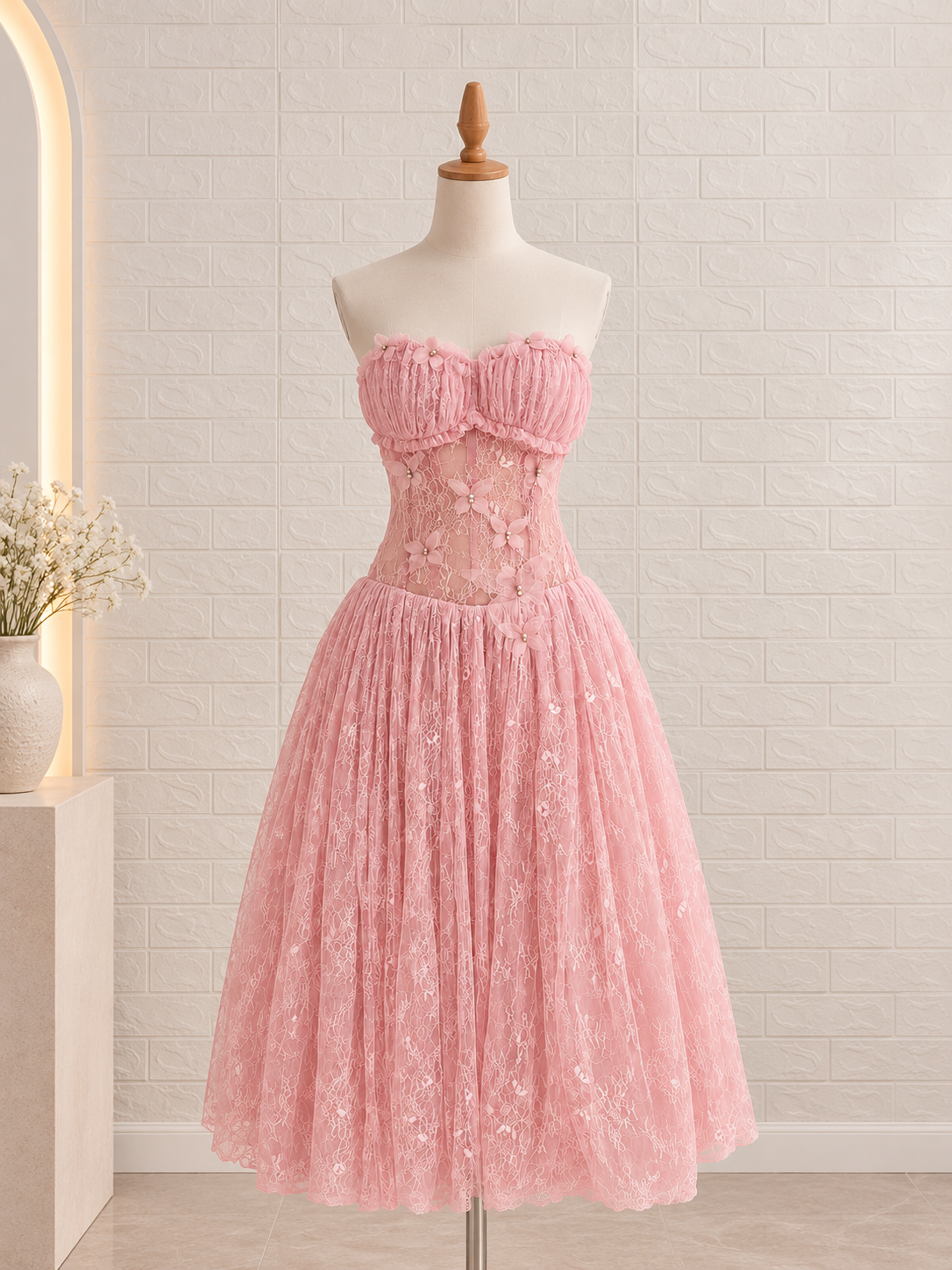 Rosalia Dress ( pink )