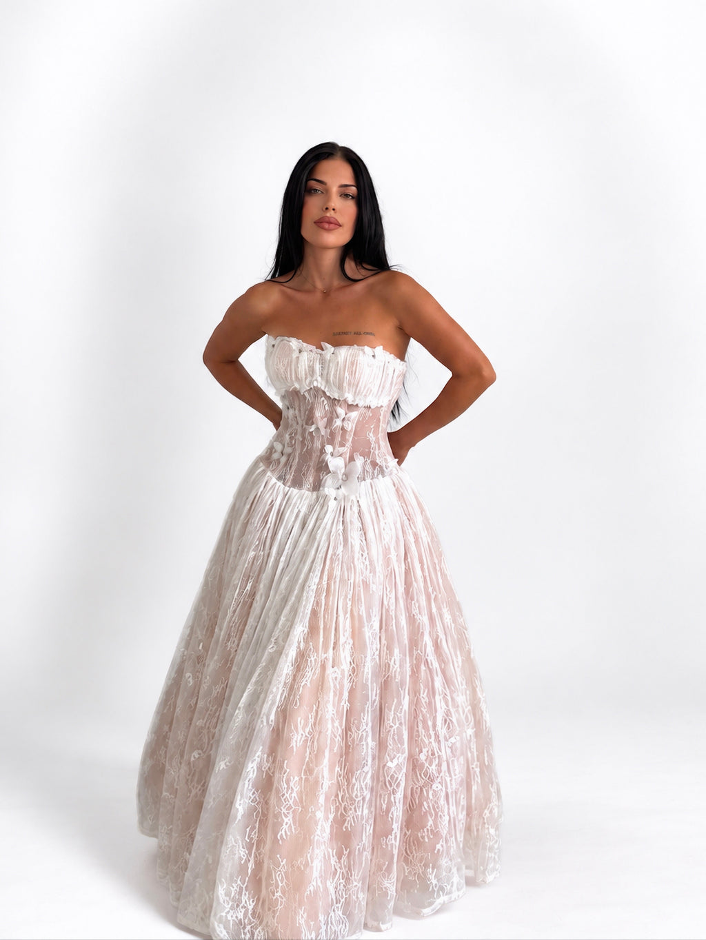 Rosalia Dress ( soft peach )