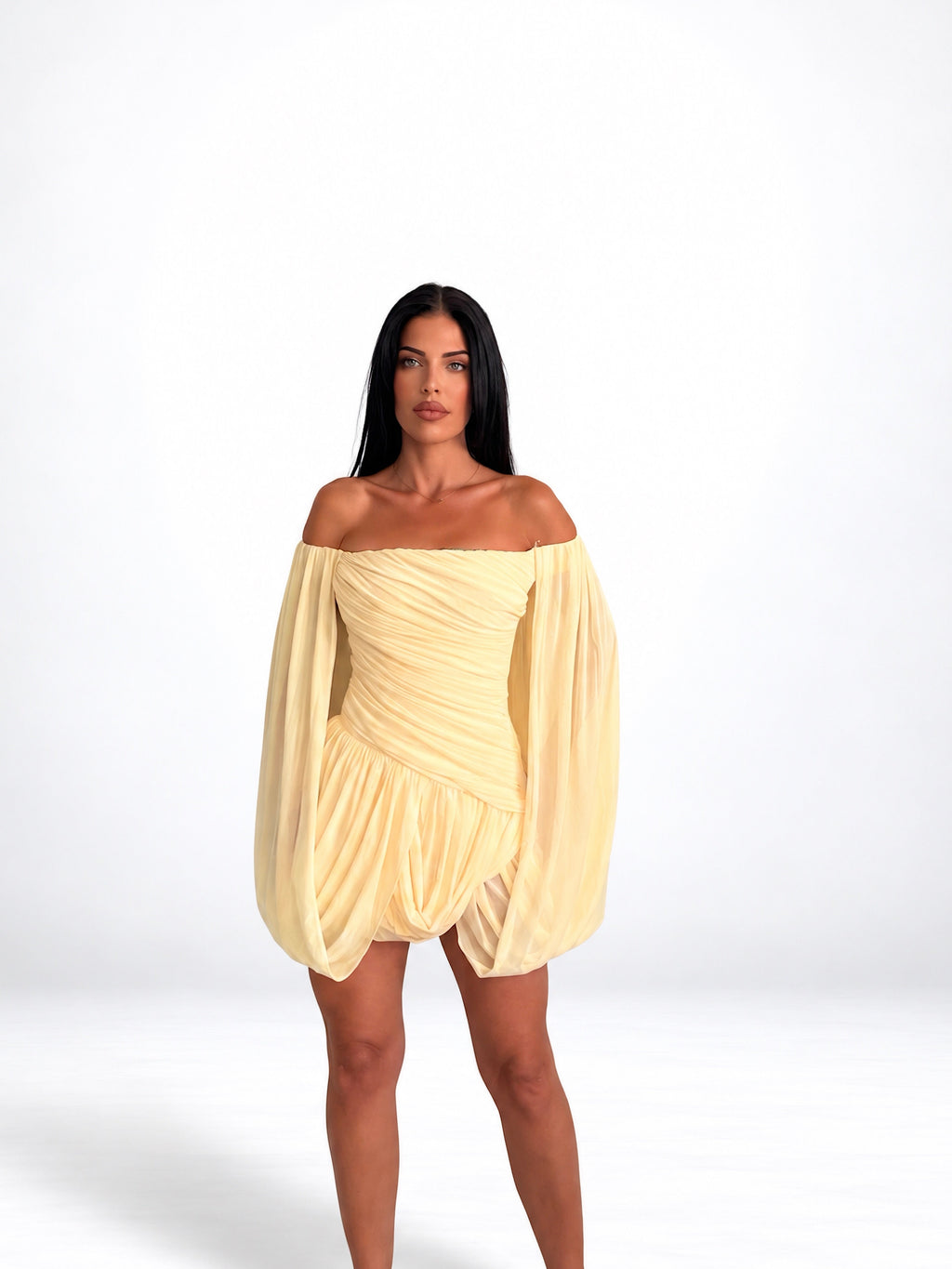 Allure Dress ( yellow )