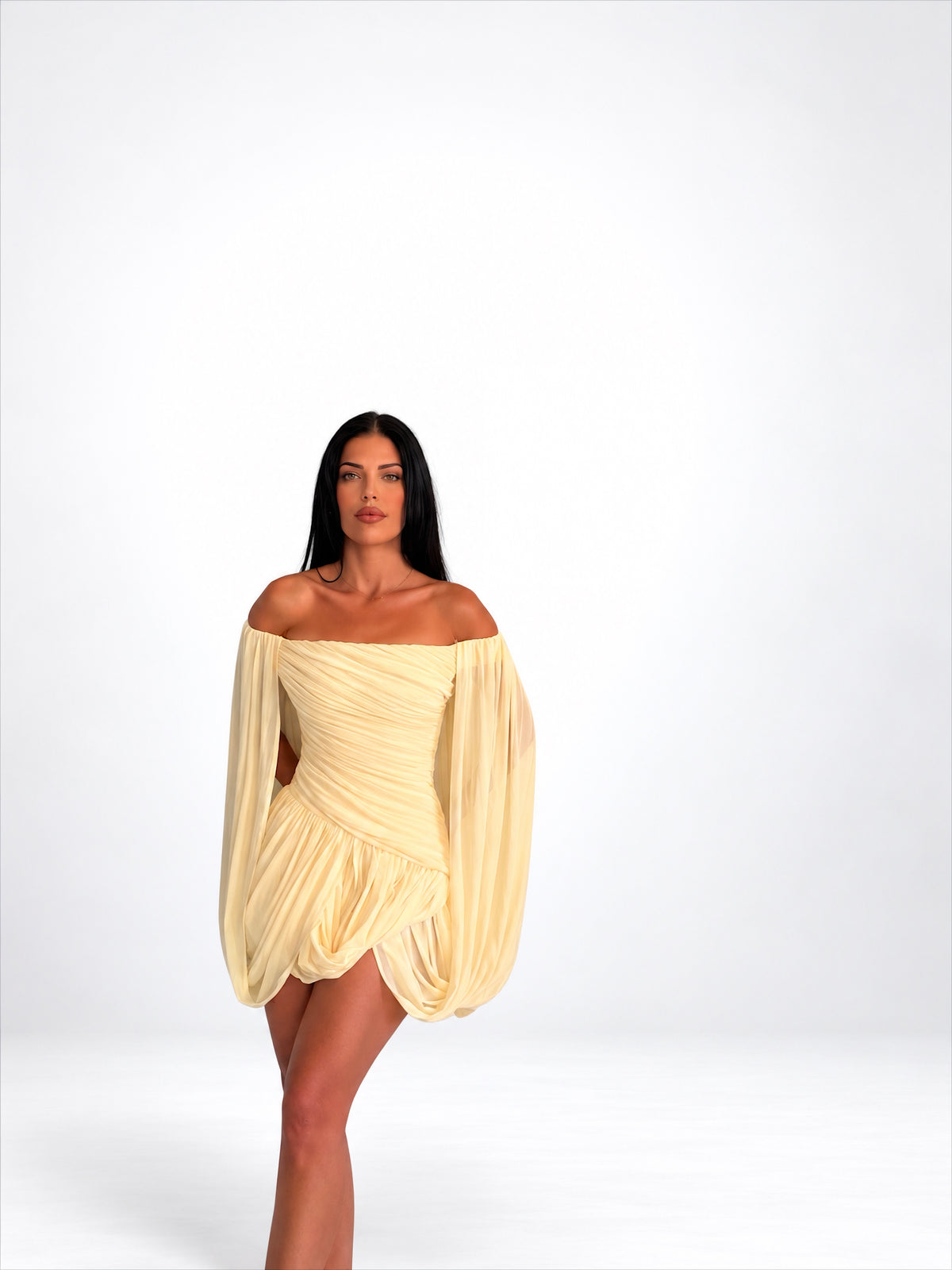 Allure Dress ( yellow )