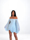 Allure Dress ( baby blue )